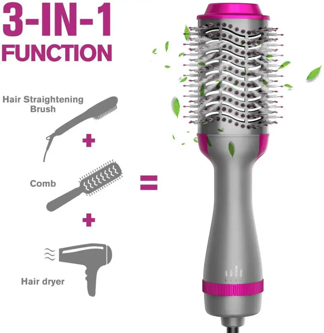 Brosse Soufflante & Séchante 3-en-1